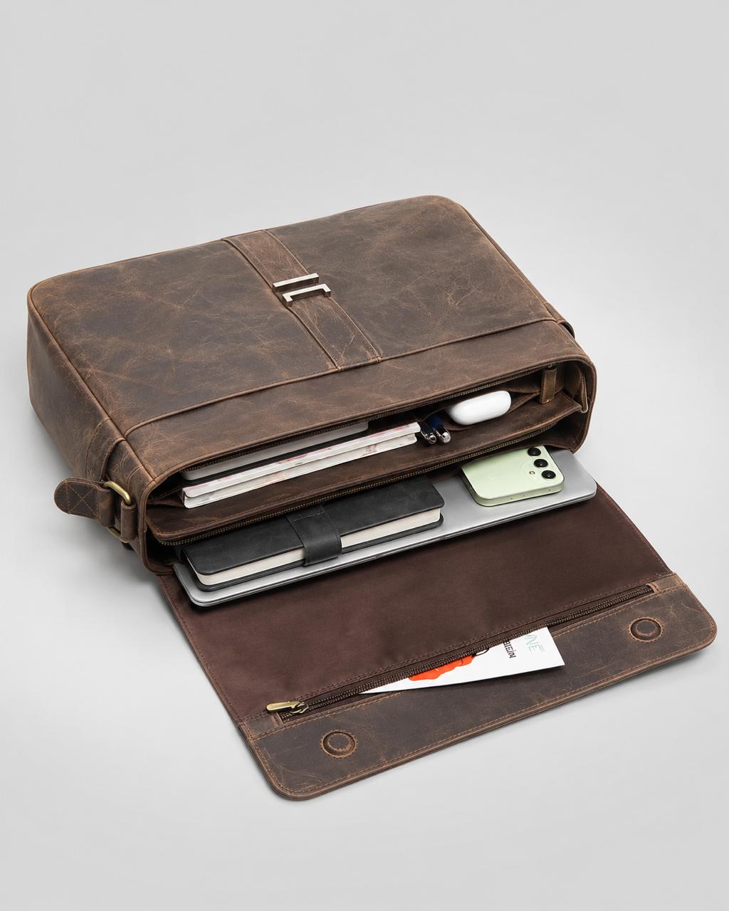The Heritage Messenger Satchel
