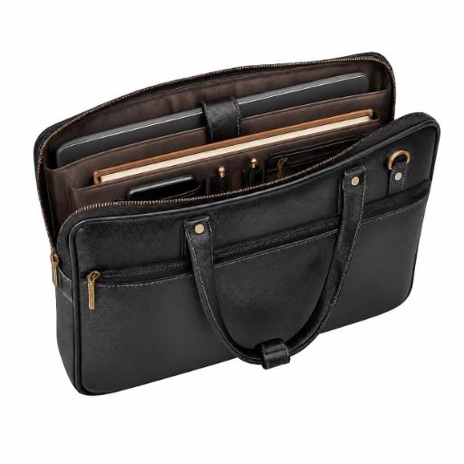 The Executive Briefcase in Black