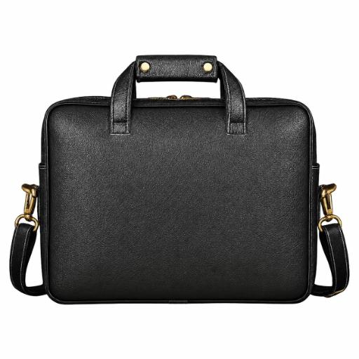 The Navigator Briefcase in Black
